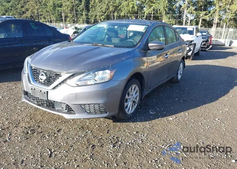2018 Nissan Sentra S z USA, uszkodzony, nr VIN 3N1AB7AP0JY211731